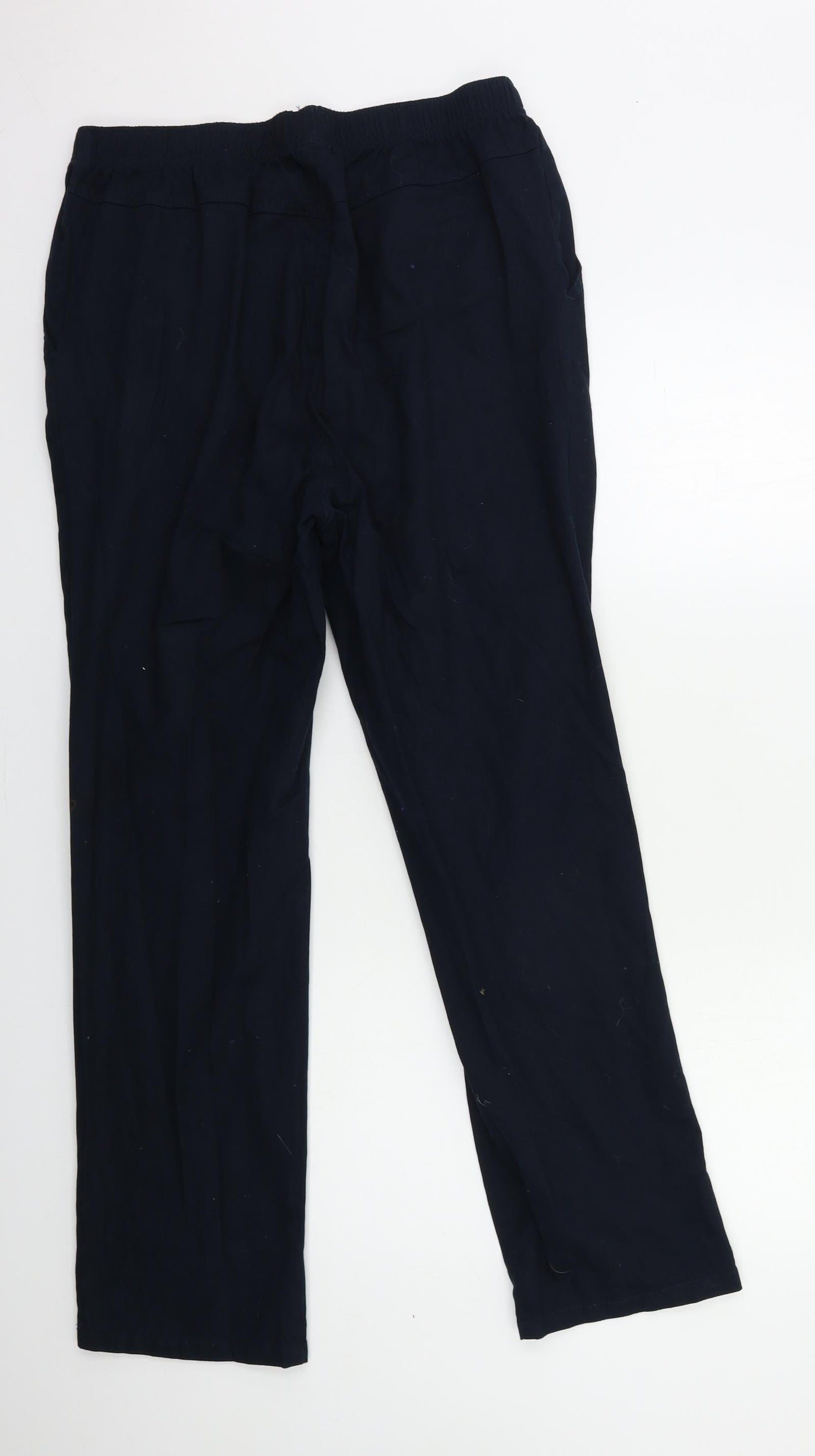 Womens UK Size 30 in Preworn Regular Fit  Blue Trousers