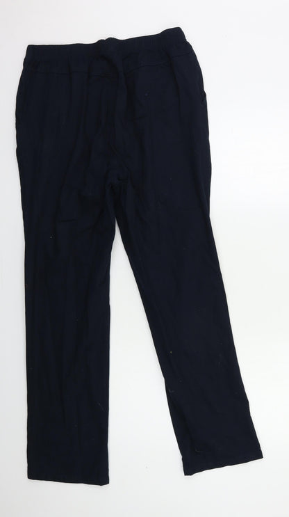 Womens UK Size 30 in Preworn Regular Fit  Blue Trousers