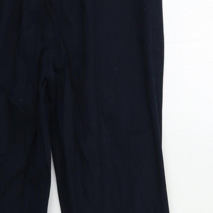 Womens UK Size 30 in Preworn Regular Fit  Blue Trousers