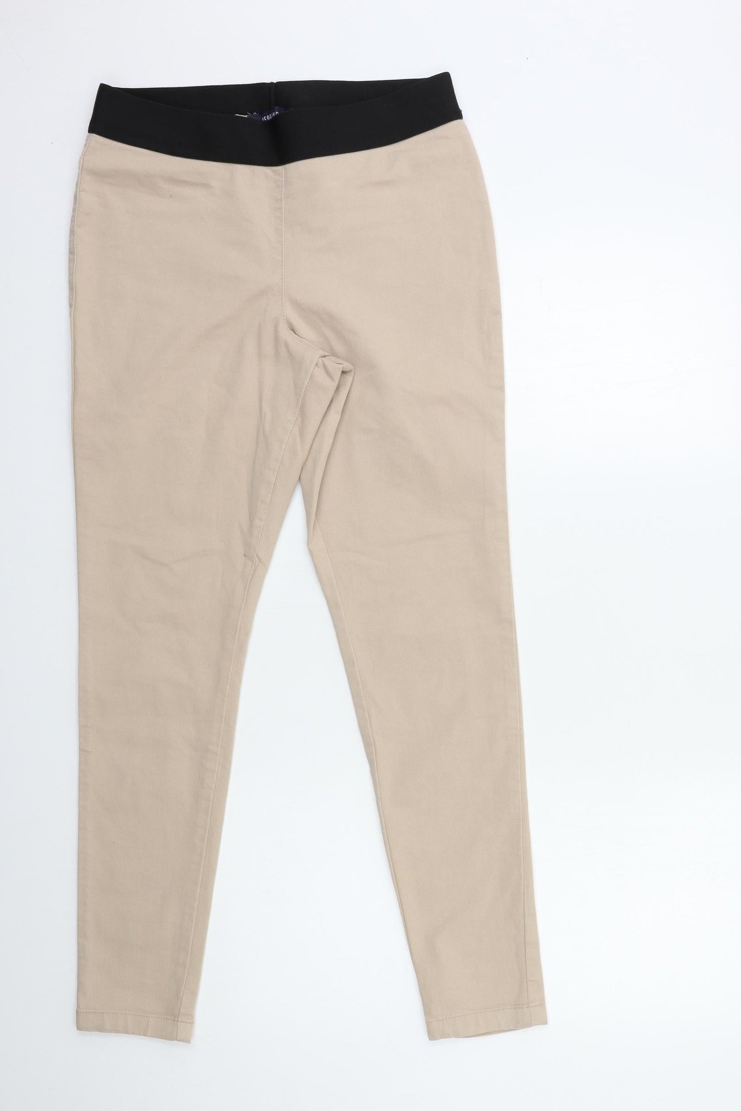 Womens UK Size 28 in Preworn Regular Fit Jegging Beige Jeans