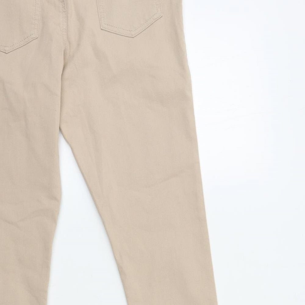 Womens UK Size 28 in Preworn Regular Fit Jegging Beige Jeans