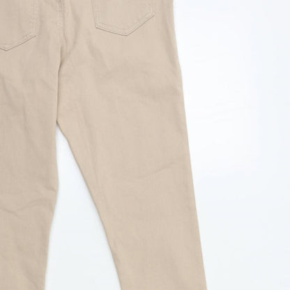 Womens UK Size 28 in Preworn Regular Fit Jegging Beige Jeans