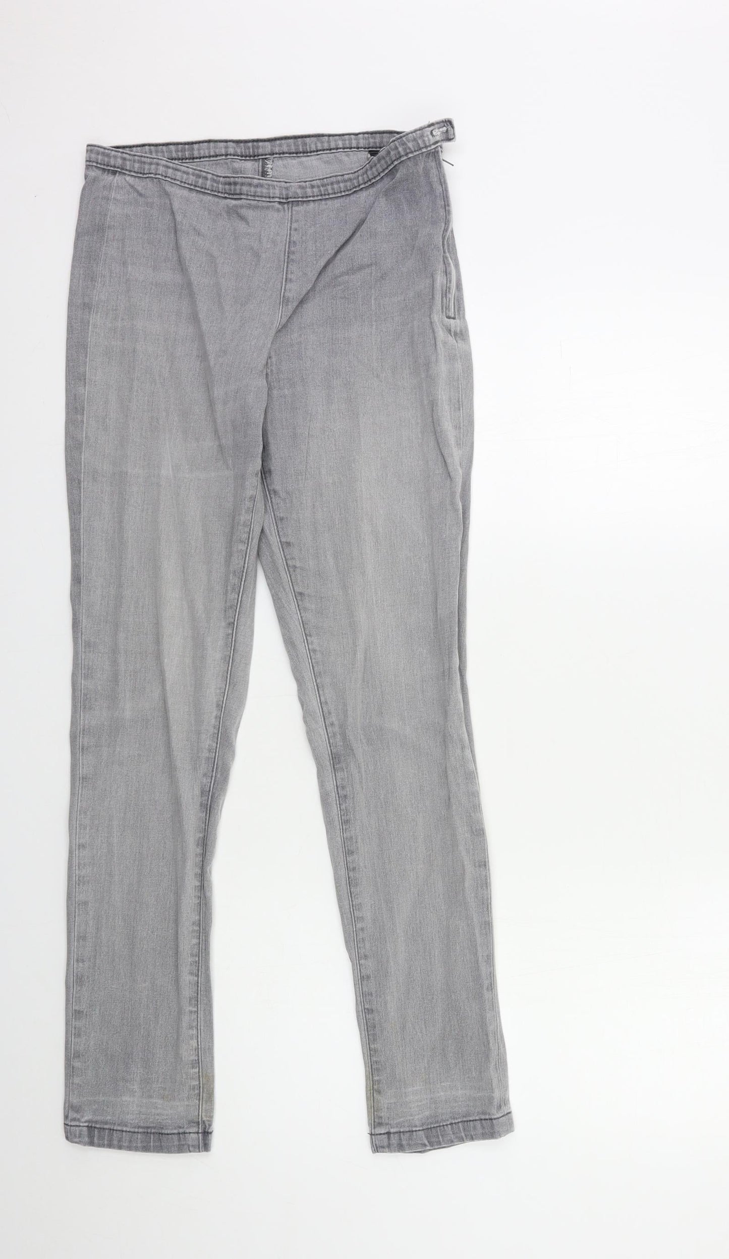 Womens UK Size 8 Marks and Spencer Regular Fit Skinny Grey Jeans