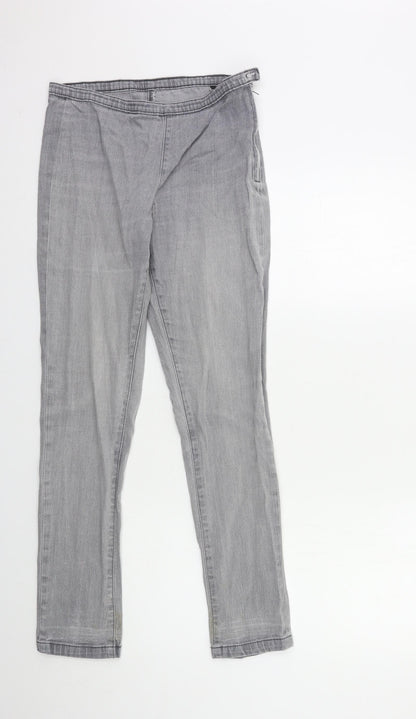 Womens UK Size 8 Marks and Spencer Regular Fit Skinny Grey Jeans