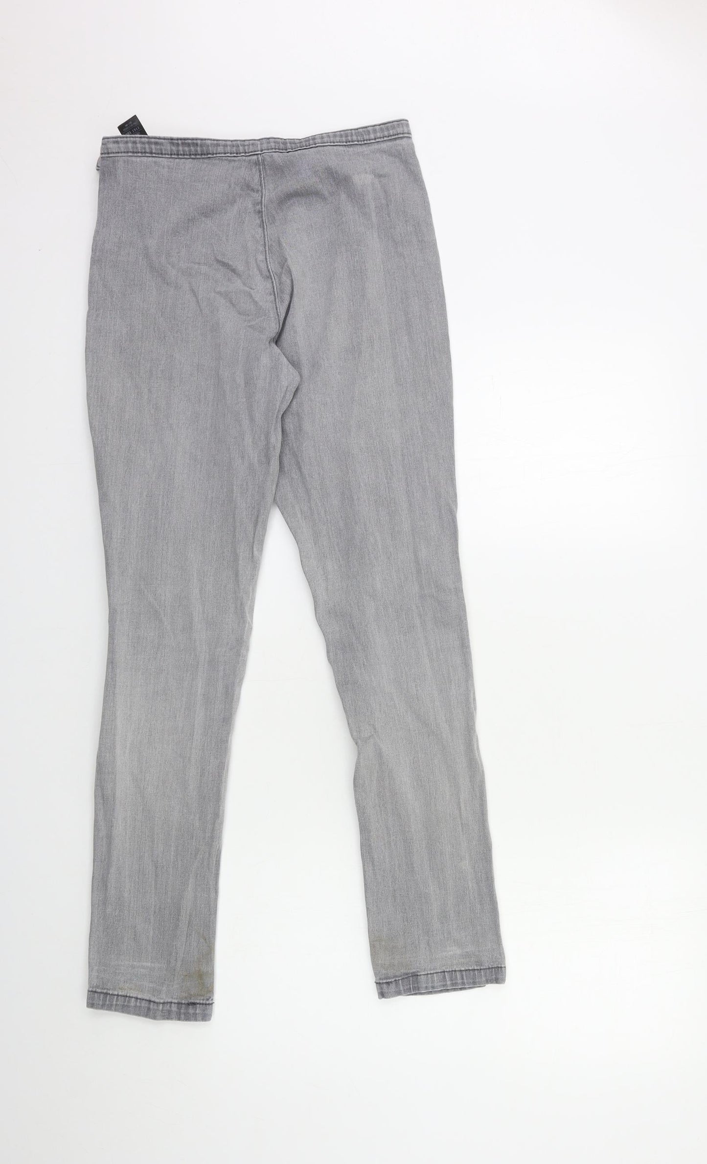 Womens UK Size 8 Marks and Spencer Regular Fit Skinny Grey Jeans