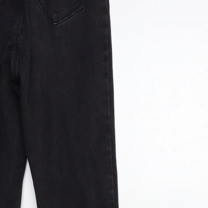 Denim & Co. Womens Black  Denim Skinny Jeans Size 10 L30 in