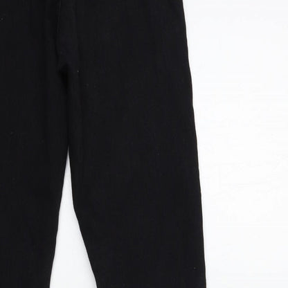 PRETTYLITTLETHING Womens Black  Denim Skinny Jeans Size 8 L28 in