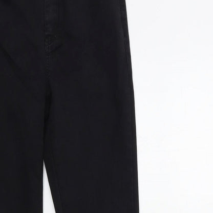 Denim & Co. Womens Black  Denim Skinny Jeans Size 10 L26 in