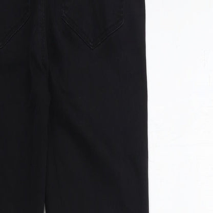 Denim & Co. Womens Black  Denim Skinny Jeans Size 10 L26 in