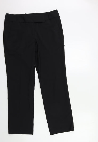 Brook Taverne Womens Black   Trousers  Size 32 in L28 in