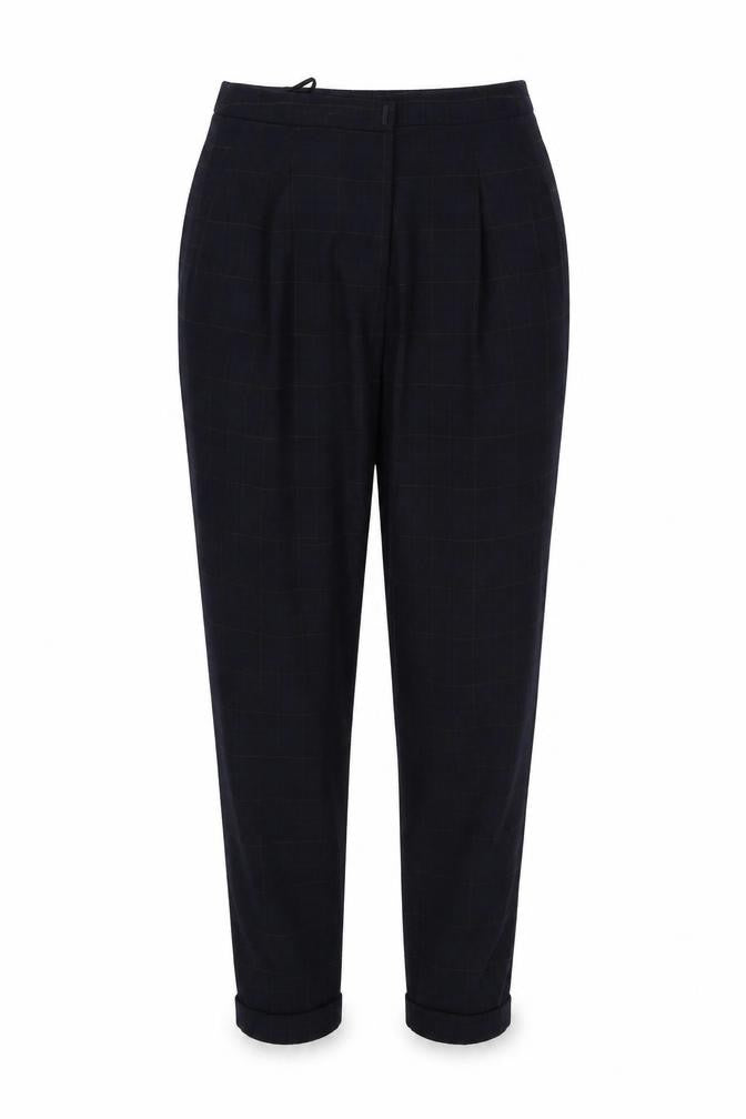Womens UK Size 12 F&F Regular Fit  Blue Trousers