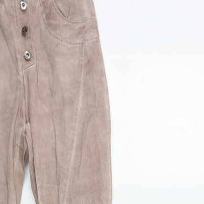 Womens UK Size 26 in Preworn Regular Fit Skinny Pink Jeans