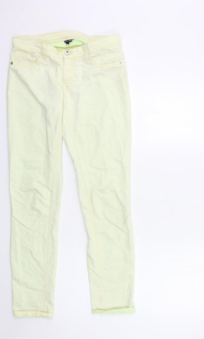KappAhI Girls Yellow   Skinny Jeans Size 13-14 Years