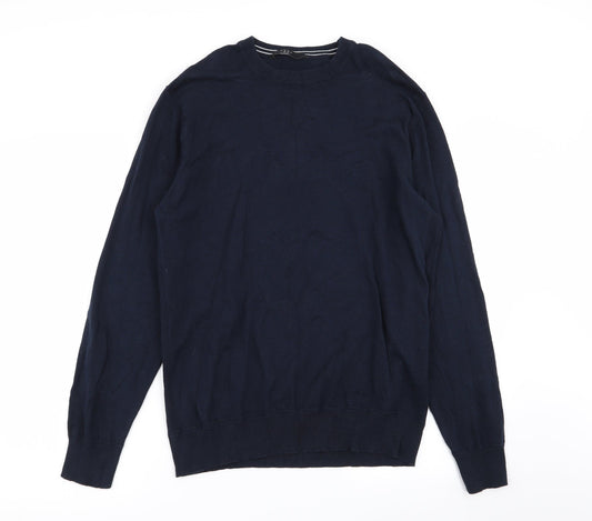 very man Mens Blue   Pullover Jumper Size L