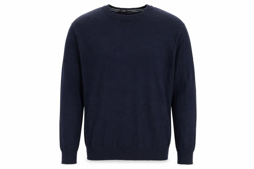 Mens UK Size L very man Blue Pullover Jumper