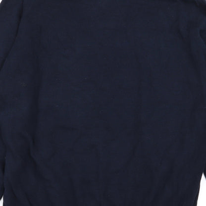 very man Mens Blue   Pullover Jumper Size L