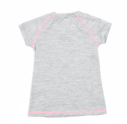 H&M Girls Grey   Basic T-Shirt Size 7-8 Years