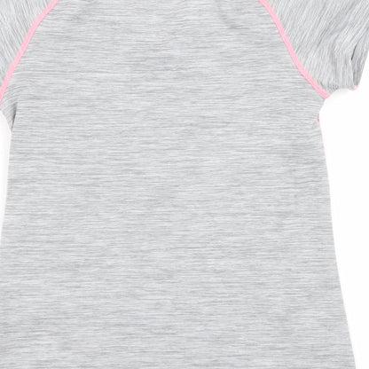 H&M Girls Grey   Basic T-Shirt Size 7-8 Years