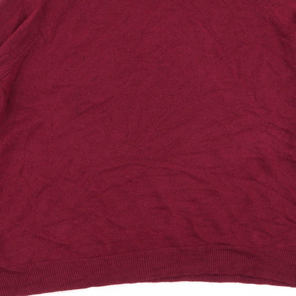 Primark Womens Red   Pullover Jumper Size 16