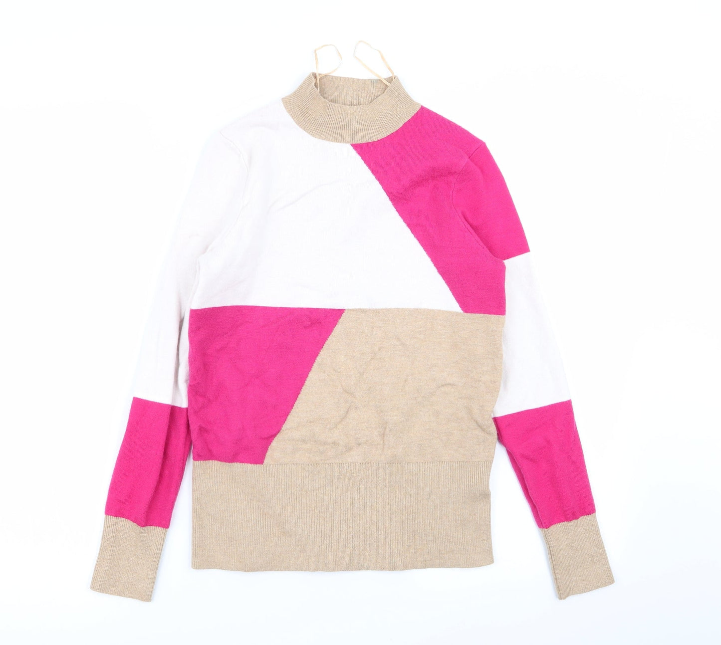 Womens UK Size 10 M&S Multicoloured Pullover Jumper