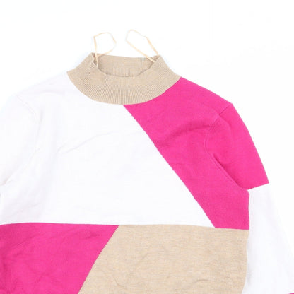 Womens UK Size 10 M&S Multicoloured Pullover Jumper