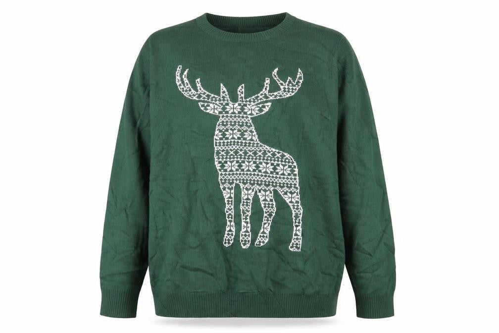 Womens UK Size L Avenue Green Pullover Jumper