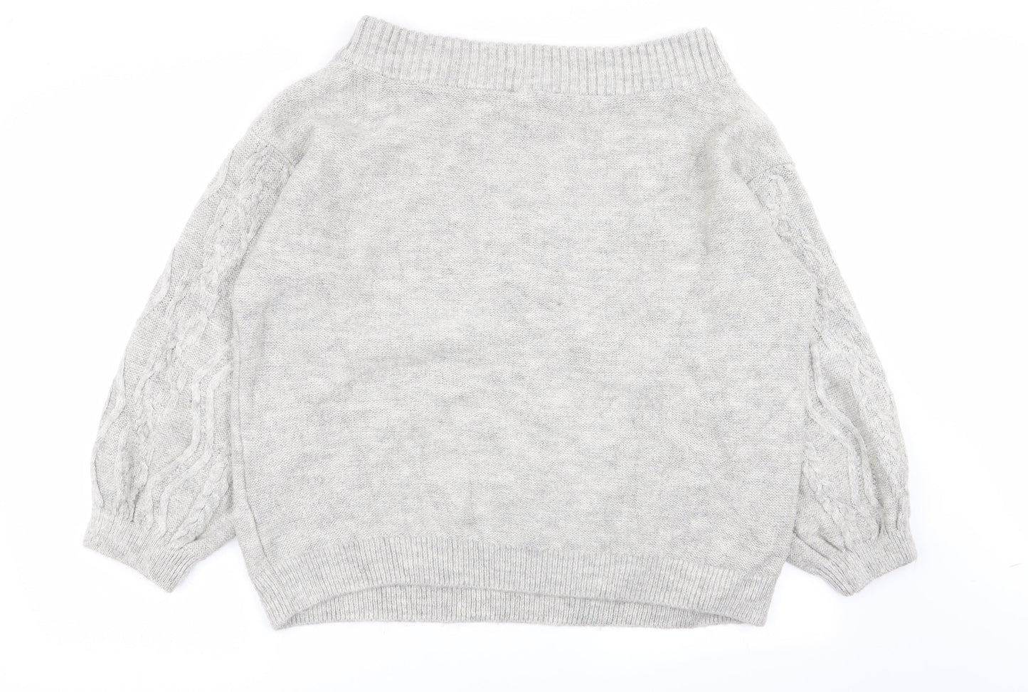 Asda George Womens Grey   Pullover Jumper Size L