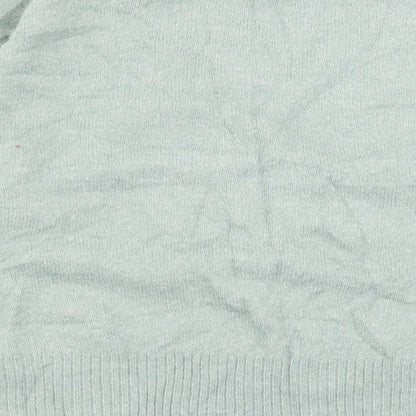 H&M Womens Green   Pullover Jumper Size S