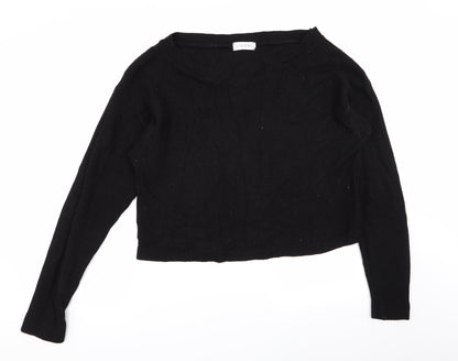 Womens UK Size 14 In the Style Black Pullover Jumper