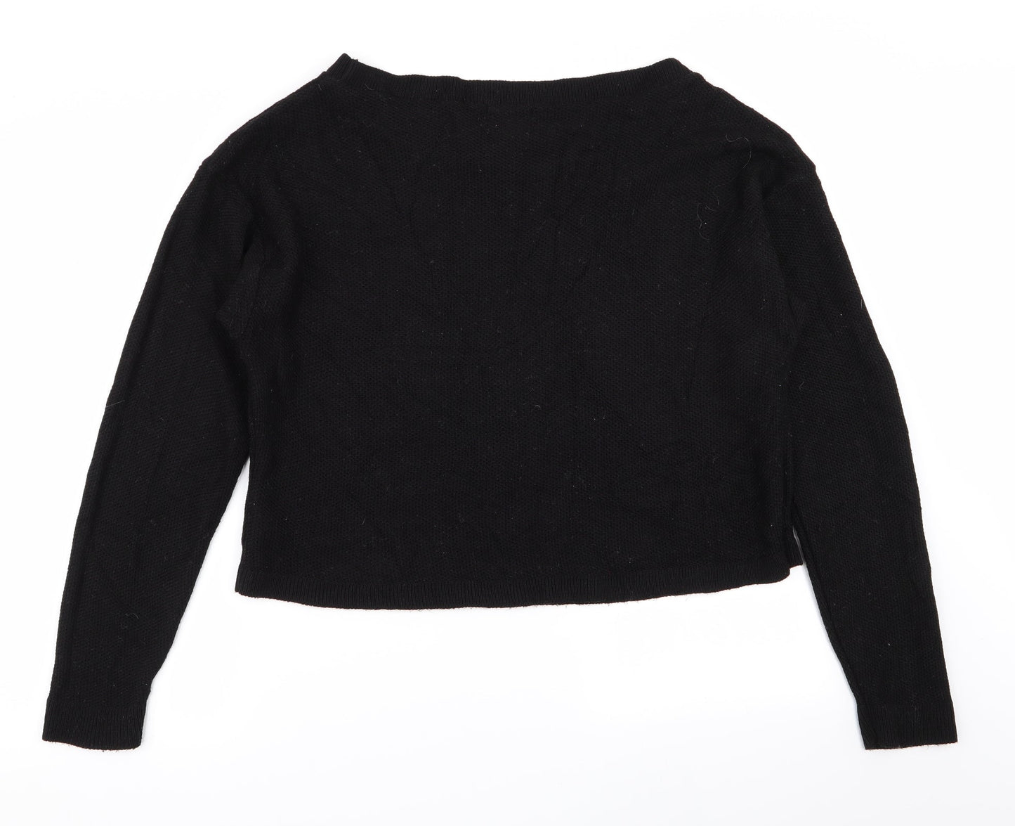 Womens UK Size 14 In the Style Black Pullover Jumper