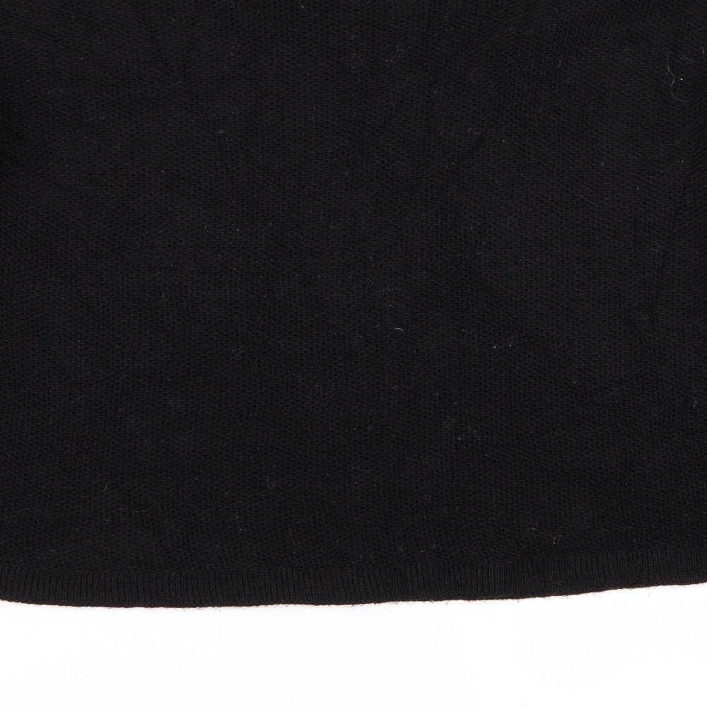 Womens UK Size 14 In the Style Black Pullover Jumper