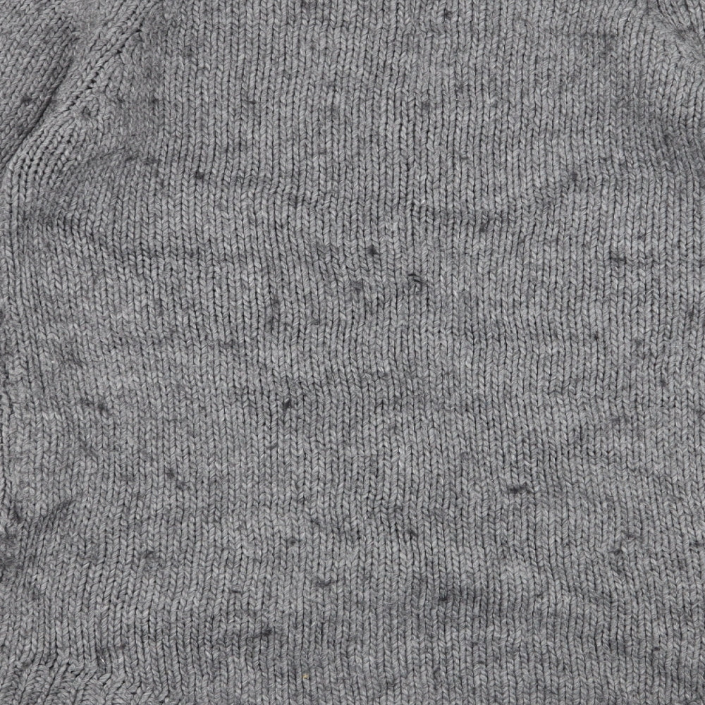 Womens UK Size 10 cocogio Grey Pullover Jumper