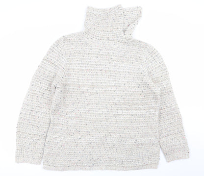 Womens UK Size L alexara Beige Pullover Jumper