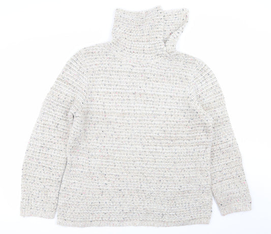 Womens UK Size L alexara Beige Pullover Jumper