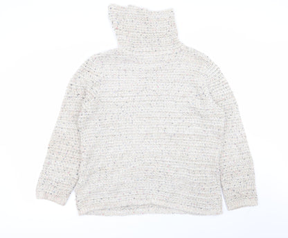 Womens UK Size L alexara Beige Pullover Jumper