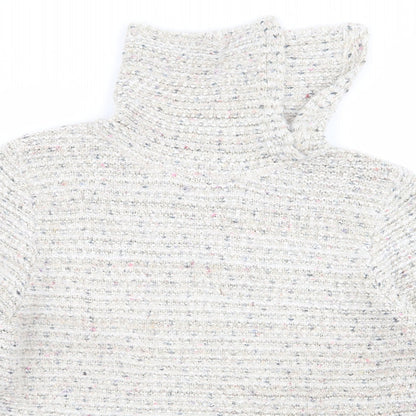 Womens UK Size L alexara Beige Pullover Jumper