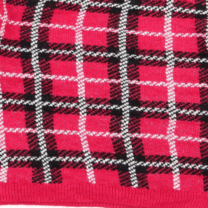 Womens UK Size M Papaya Multicoloured Pullover Jumper