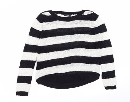 Wallis Womens Multicoloured Striped  Pullover Jumper Size S