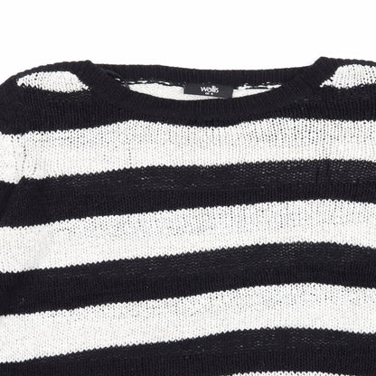 Wallis Womens Multicoloured Striped  Pullover Jumper Size S