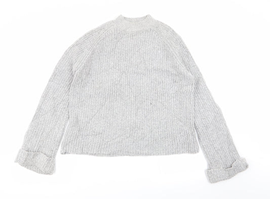 F&F Girls Grey   Pullover Jumper Size 12-13 Years