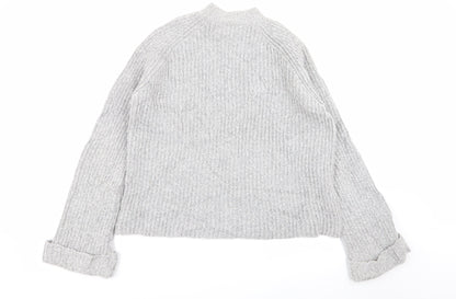 F&F Girls Grey   Pullover Jumper Size 12-13 Years
