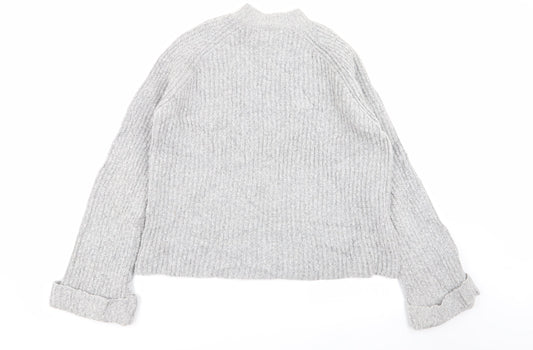F&F Girls Grey   Pullover Jumper Size 12-13 Years