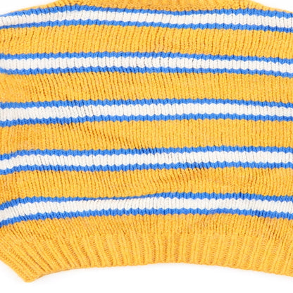 New Look Girls Multicoloured Striped  Pullover Jumper Size 12-13 Years