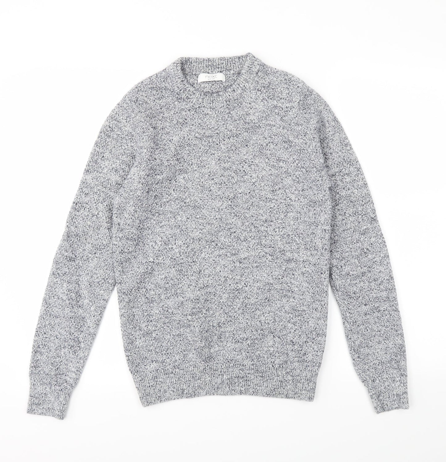 Mens UK Size S NEXT Blue Pullover Sweatshirt