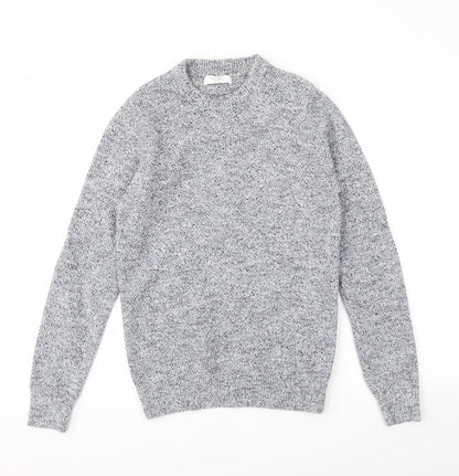 Mens UK Size S NEXT Blue Pullover Sweatshirt