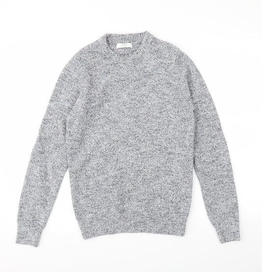 Mens UK Size S NEXT Blue Pullover Sweatshirt