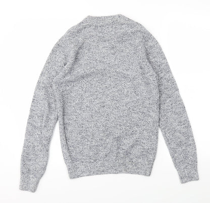 Mens UK Size S NEXT Blue Pullover Sweatshirt