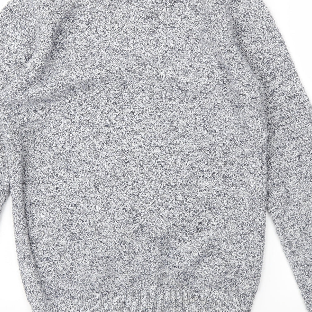 Mens UK Size S NEXT Blue Pullover Sweatshirt