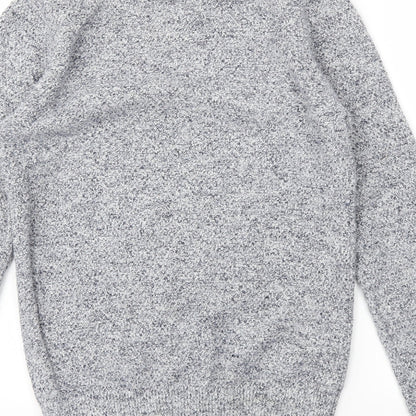 Mens UK Size S NEXT Blue Pullover Sweatshirt