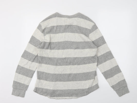 Gap Womens Multicoloured Striped  Pullover Jumper Size L